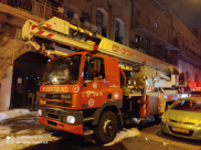 فجر اليوم: حريق على سطح أحد المنازل قرب مسجد السكسك بيافا 